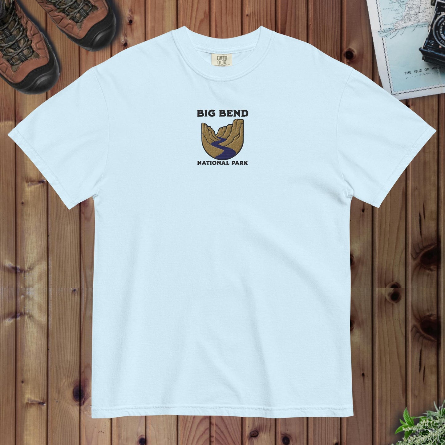 Big Bend National Park Premium Embroidered T-shirt - Parks Apparel