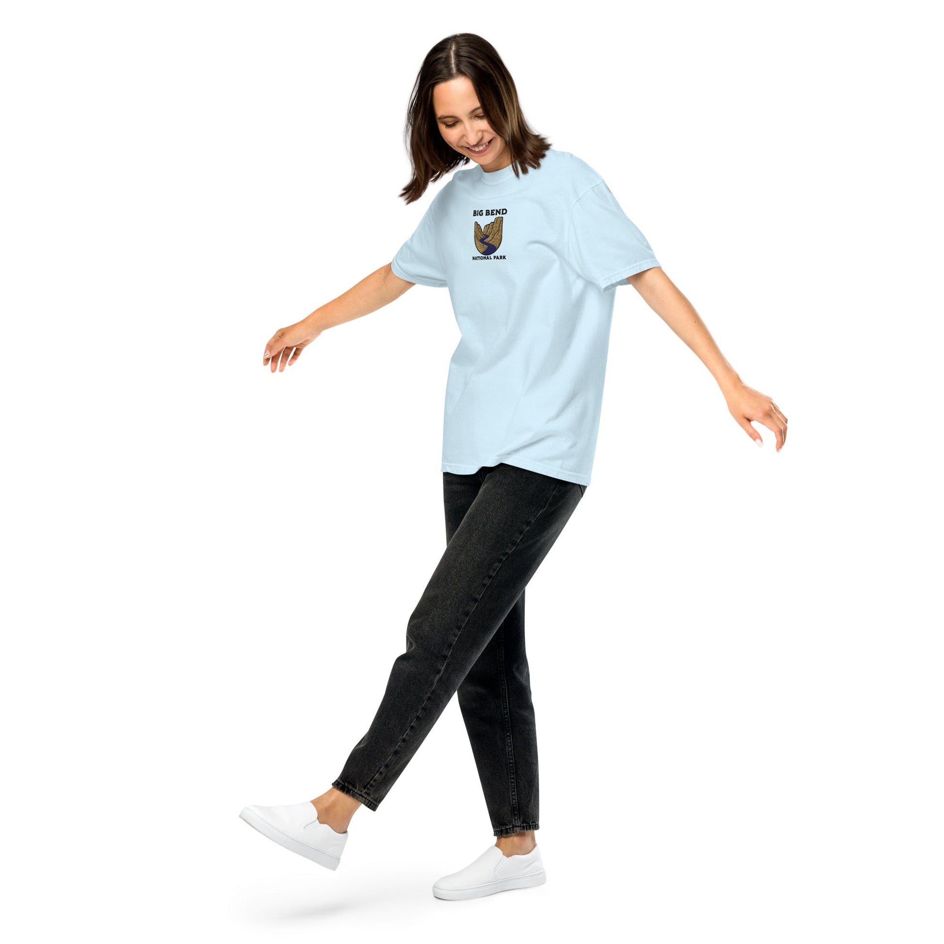Big Bend National Park Premium Embroidered T-shirt - Parks Apparel
