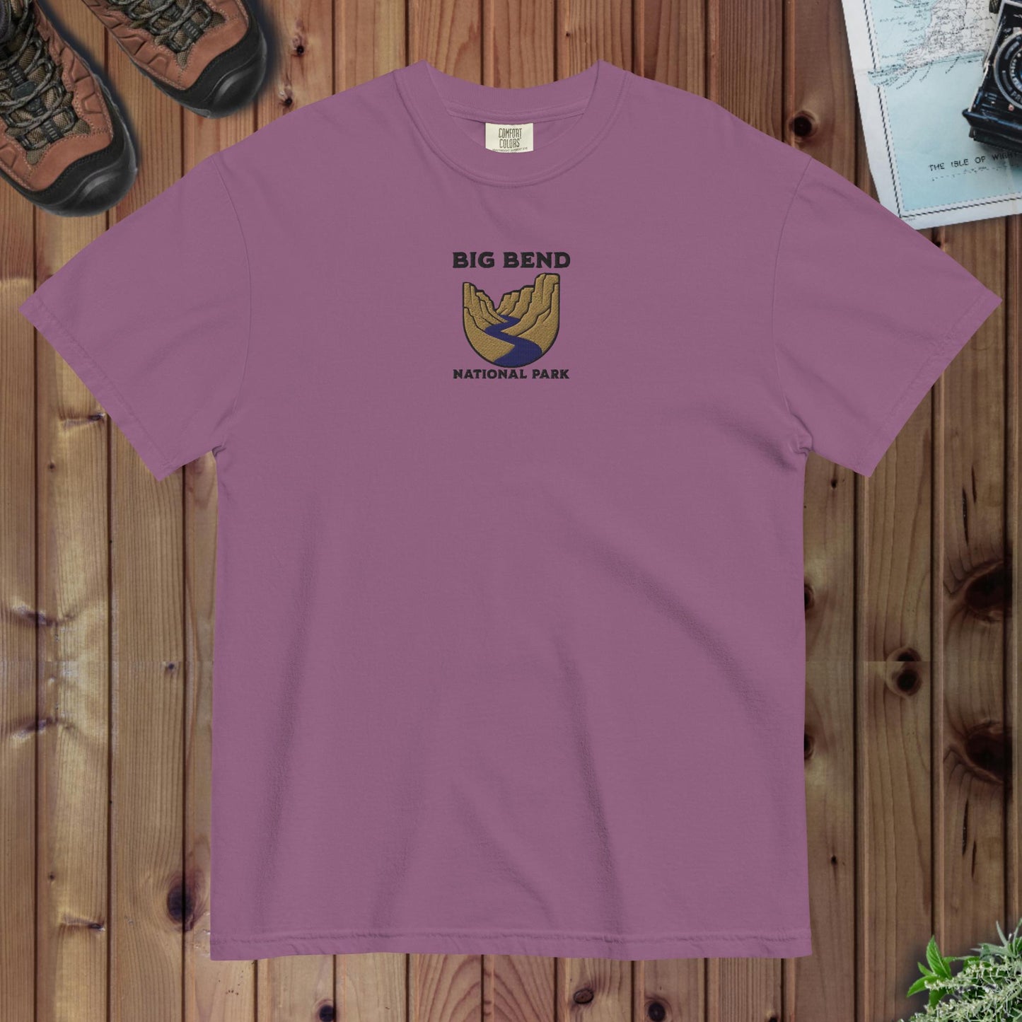 Big Bend National Park Premium Embroidered T-shirt - Parks Apparel
