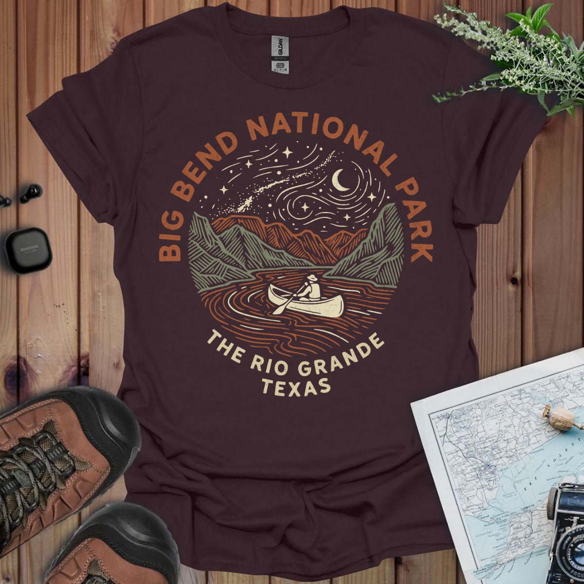 Big Bend National Park Rio Grande graphic t-shirt primary product view