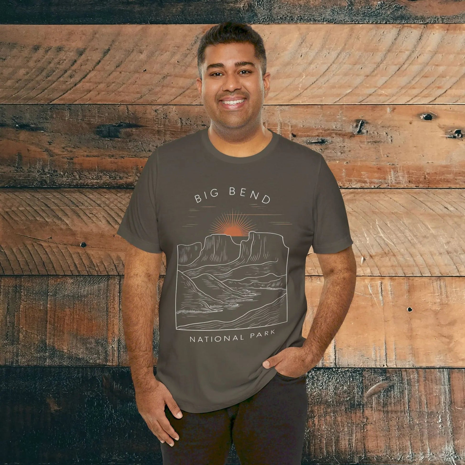 Big Bend National Park T-Shirt Sunrise River - Parks ApparelT-Shirt