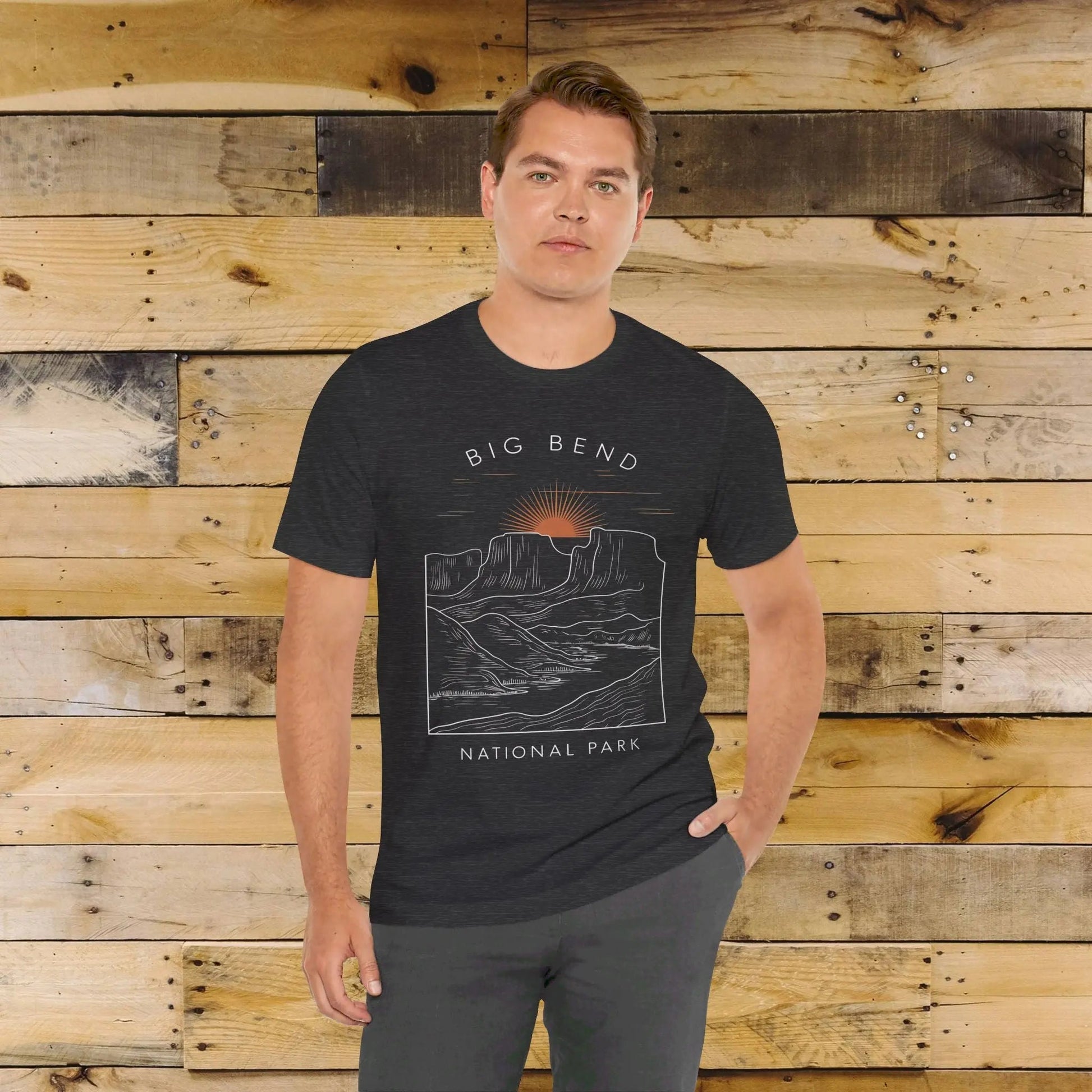Big Bend National Park T-Shirt Sunrise River - Parks ApparelT-Shirt