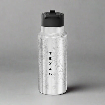 Big Bend National Park Topographic Insulated Water Bottle Tumbler - Parks ApparelMug