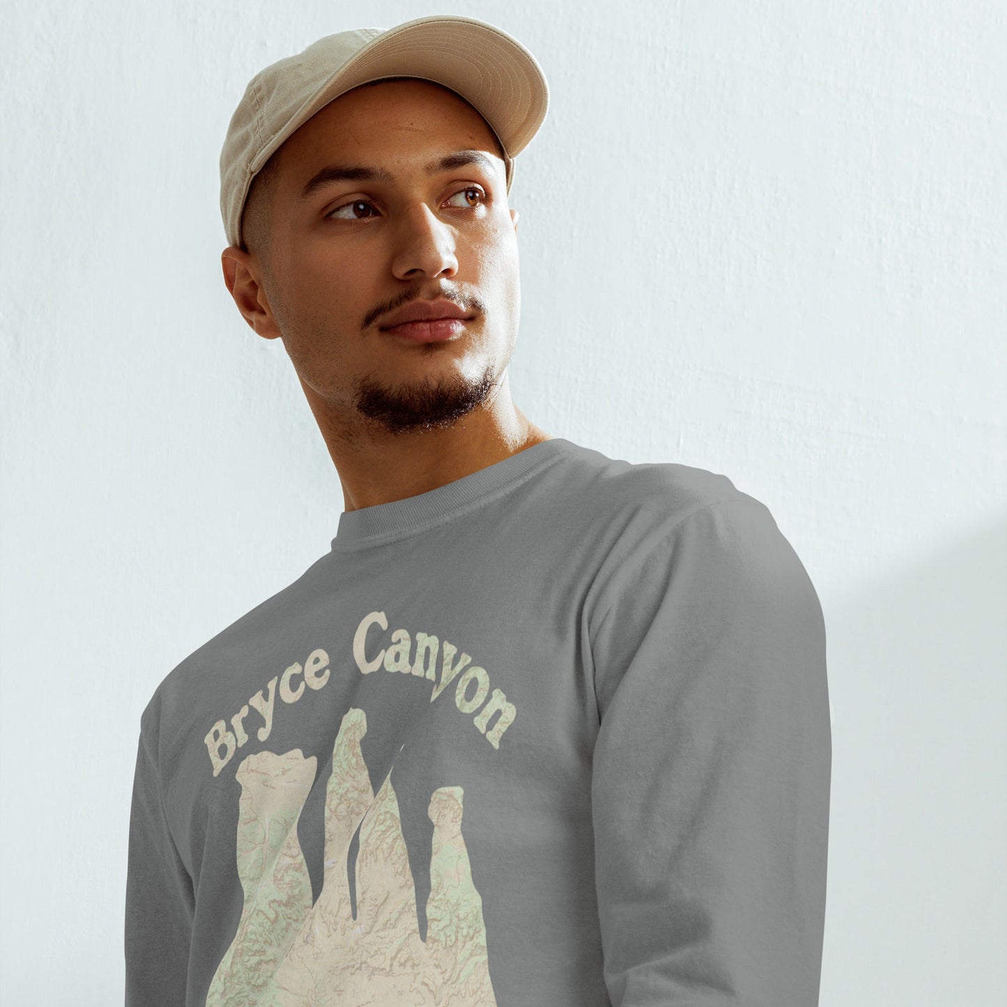 Bryce Canyon Heavyweight Long Sleeve Topo Tee - Parks ApparelLong - sleeve