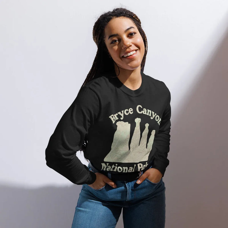 Bryce Canyon Heavyweight Long Sleeve Topo Tee - Parks ApparelLong - sleeve