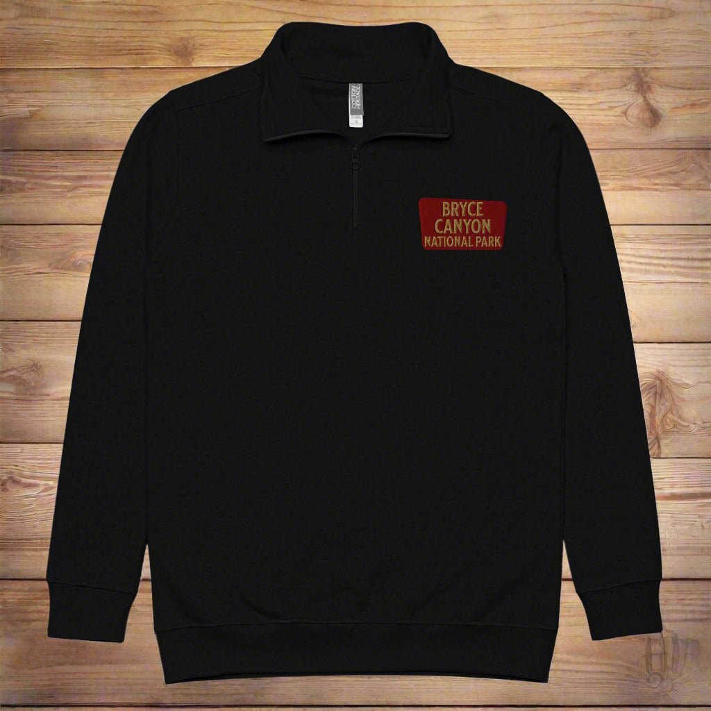 Bryce Canyon National Park 1/4 Zip Fleece Pullover - Parks ApparelSweater