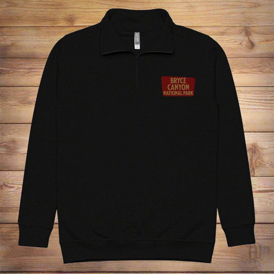 Bryce Canyon National Park 1/4 Zip Fleece Pullover - Parks ApparelSweater