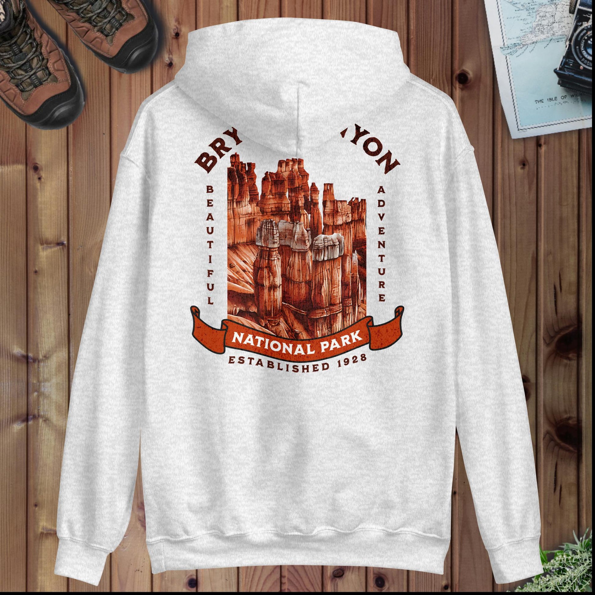 Bryce Canyon National Park hoodie alternate apparel color or product angle