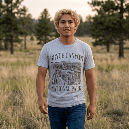 Bryce Canyon National Park Rustic Graphic T-Shirt - Parks ApparelT-Shirt