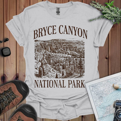 Bryce Canyon National Park Rustic Graphic T-Shirt - Parks ApparelT-Shirt