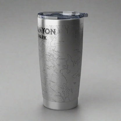Bryce Canyon National Park Topographic Tumbler 20oz - Parks ApparelMug