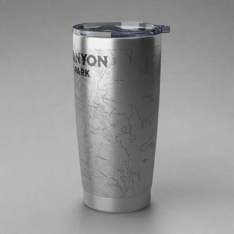 Bryce Canyon National Park Topographic Tumbler 20oz - Parks ApparelMug
