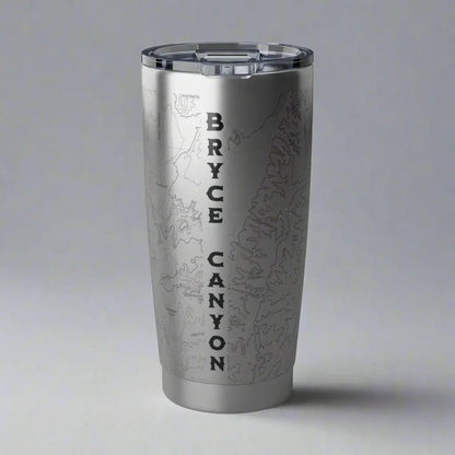 Bryce Canyon National Park Topographic Tumbler 20oz - Parks ApparelMug