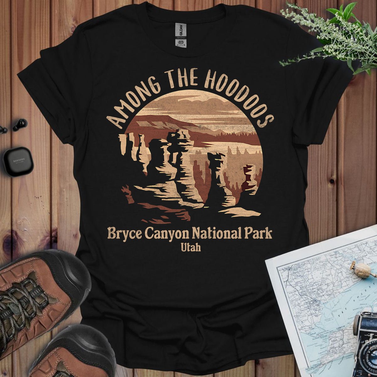 Bryce Canyon T-Shirt Among The Hoodoos - Parks ApparelT-Shirt