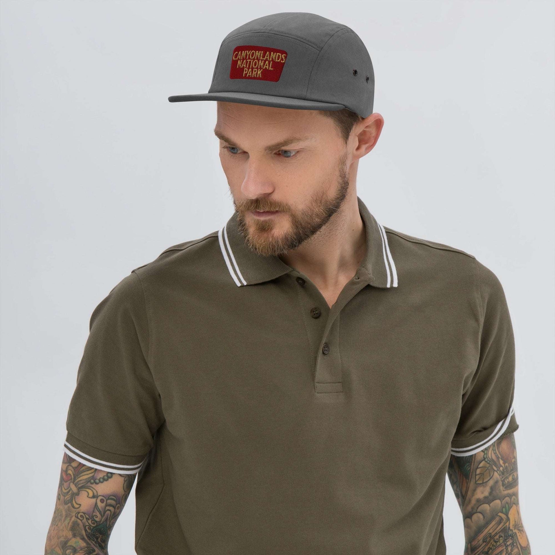 Canyonlands 5-panel hat detail or alternate product view