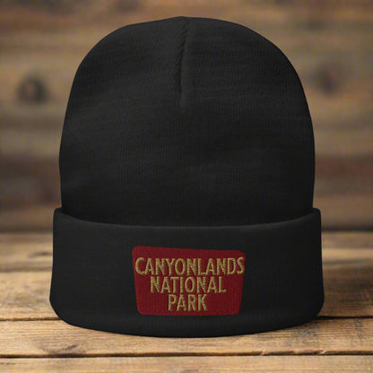 Canyonlands embroidered beanie primary product view