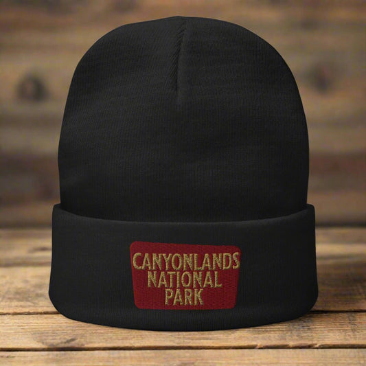 Canyonlands embroidered beanie primary product view