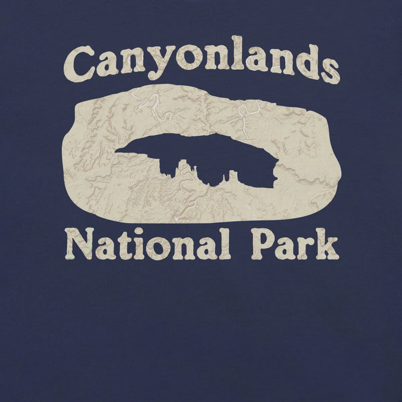 Canyonlands Mesa Arch Topo Tee - Parks ApparelT-Shirt