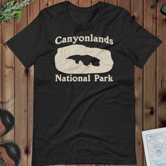 Canyonlands Mesa Arch Topo Tee - Parks ApparelT-Shirt