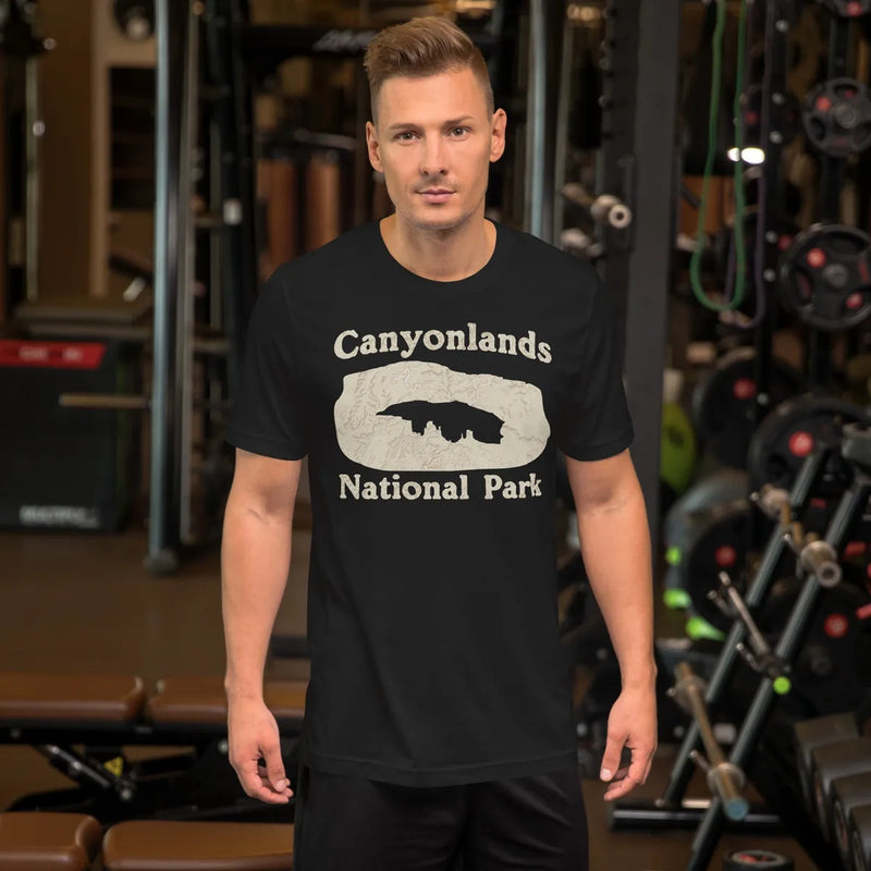 Canyonlands Mesa Arch Topo Tee - Parks ApparelT-Shirt
