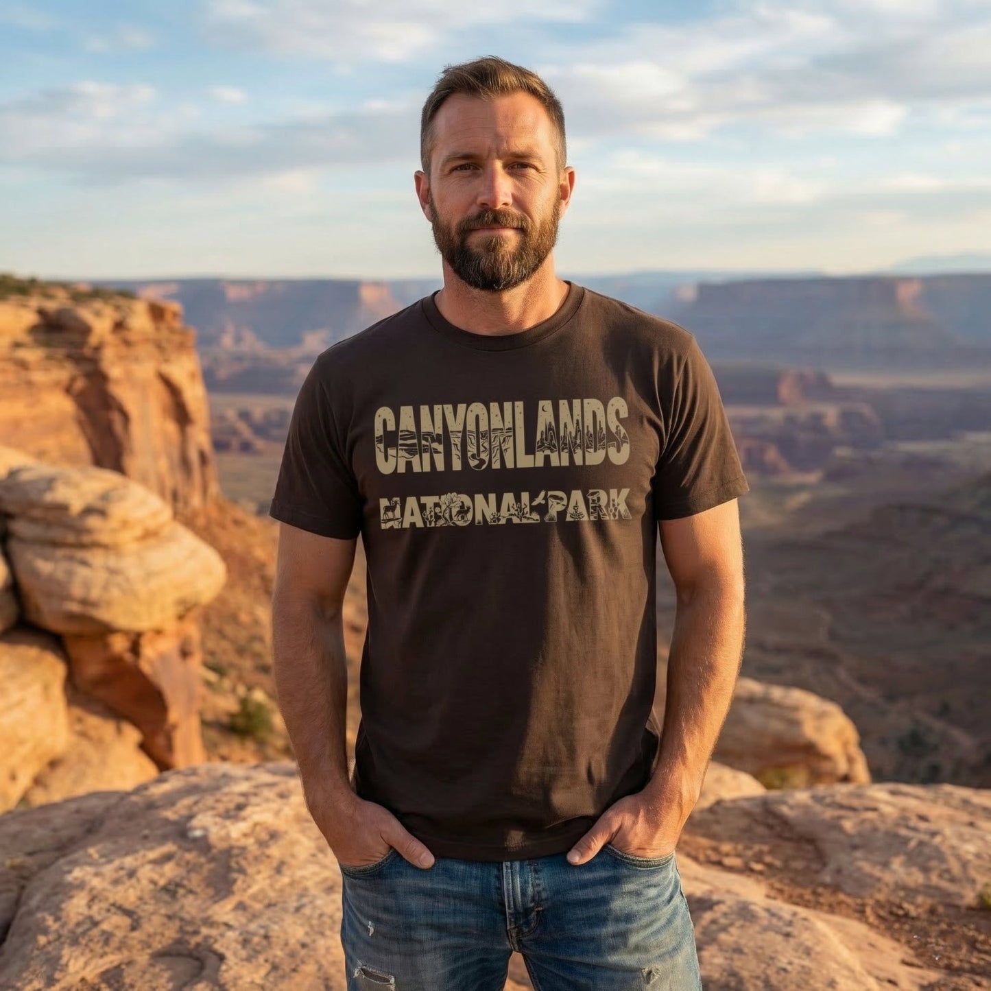 Canyonlands National Park Silhouette T-Shirt - Parks ApparelT-Shirt