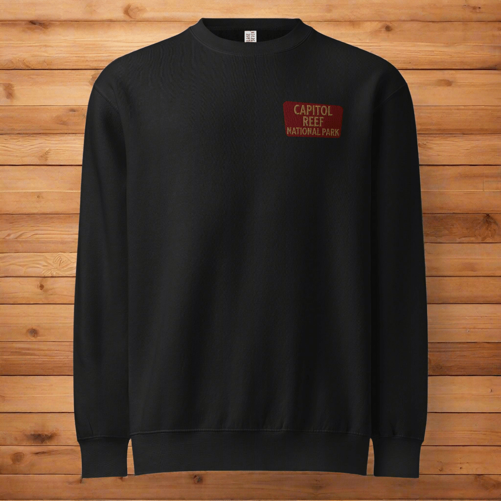 Capitol Reef crewneck sweatshirt primary product view