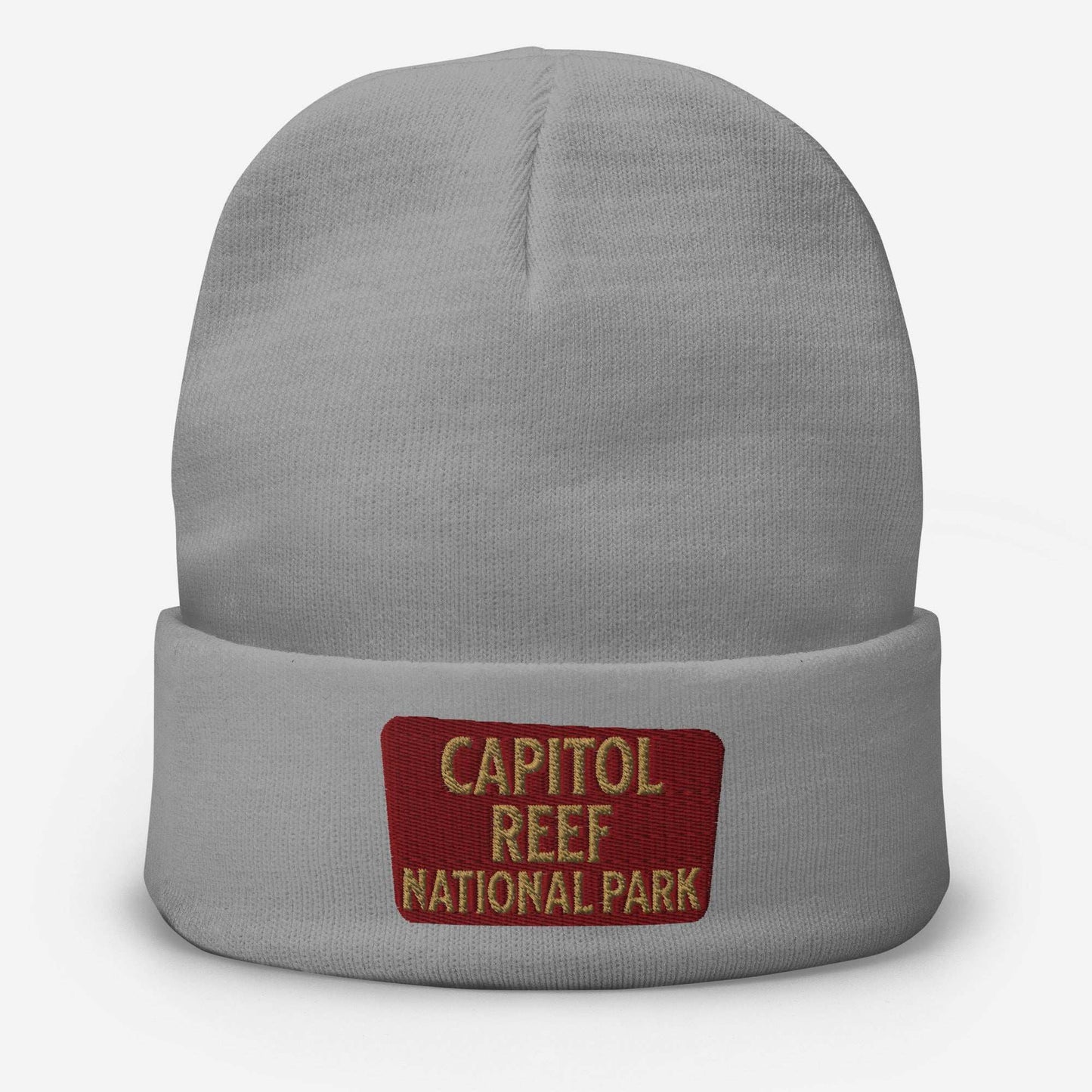 Capitol Reef Embroidered Beanie - Parks ApparelBeanie