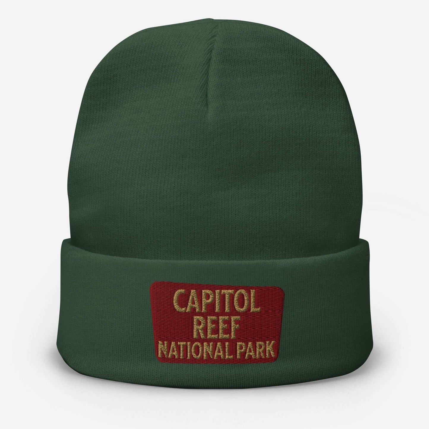 Capitol Reef Embroidered Beanie - Parks ApparelBeanie