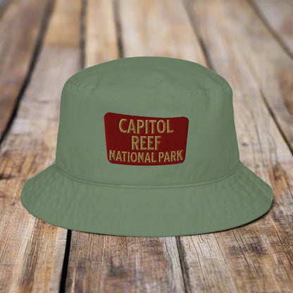 Capitol Reef National Park Embroidered Bucket Hat - Parks Apparelhat