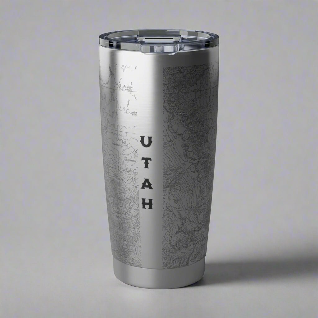 Capitol Reef National Park Topographic Insulated Tumbler - Parks ApparelMug
