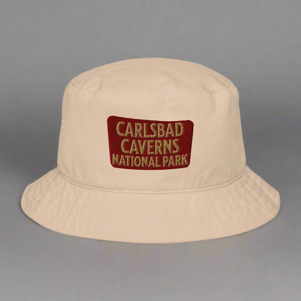 Carlsbad Caverns National Park Embroidered Organic Bucket Hat - Parks Apparel