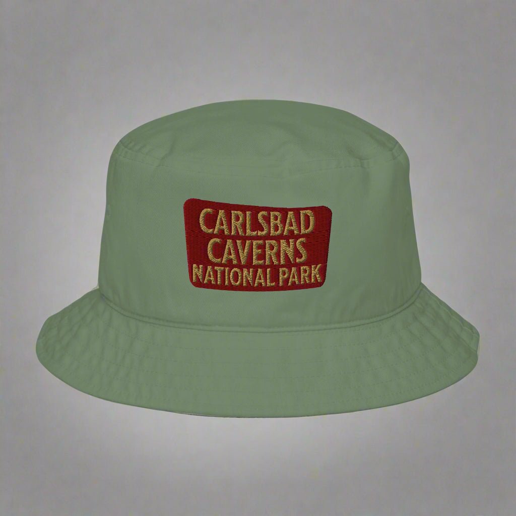 Carlsbad Caverns National Park Embroidered Organic Bucket Hat - Parks Apparel