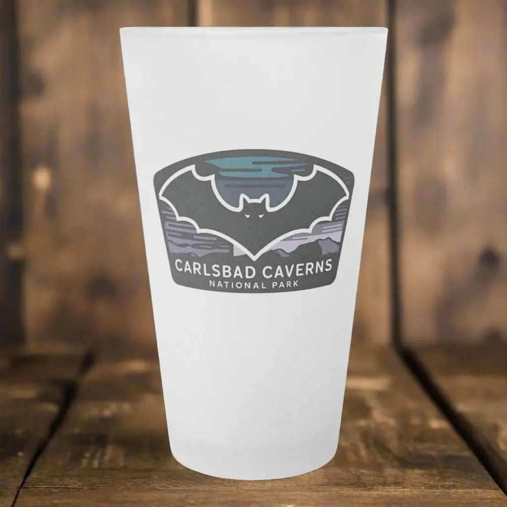 Carlsbad Caverns National Park Frosted Pint - Parks ApparelDrinkware
