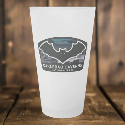 Carlsbad Caverns National Park Frosted Pint - Parks ApparelDrinkware