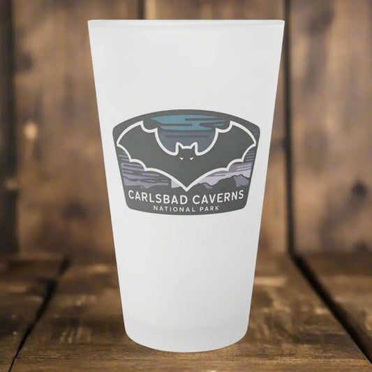 Carlsbad Caverns National Park Frosted Pint - Parks ApparelDrinkware