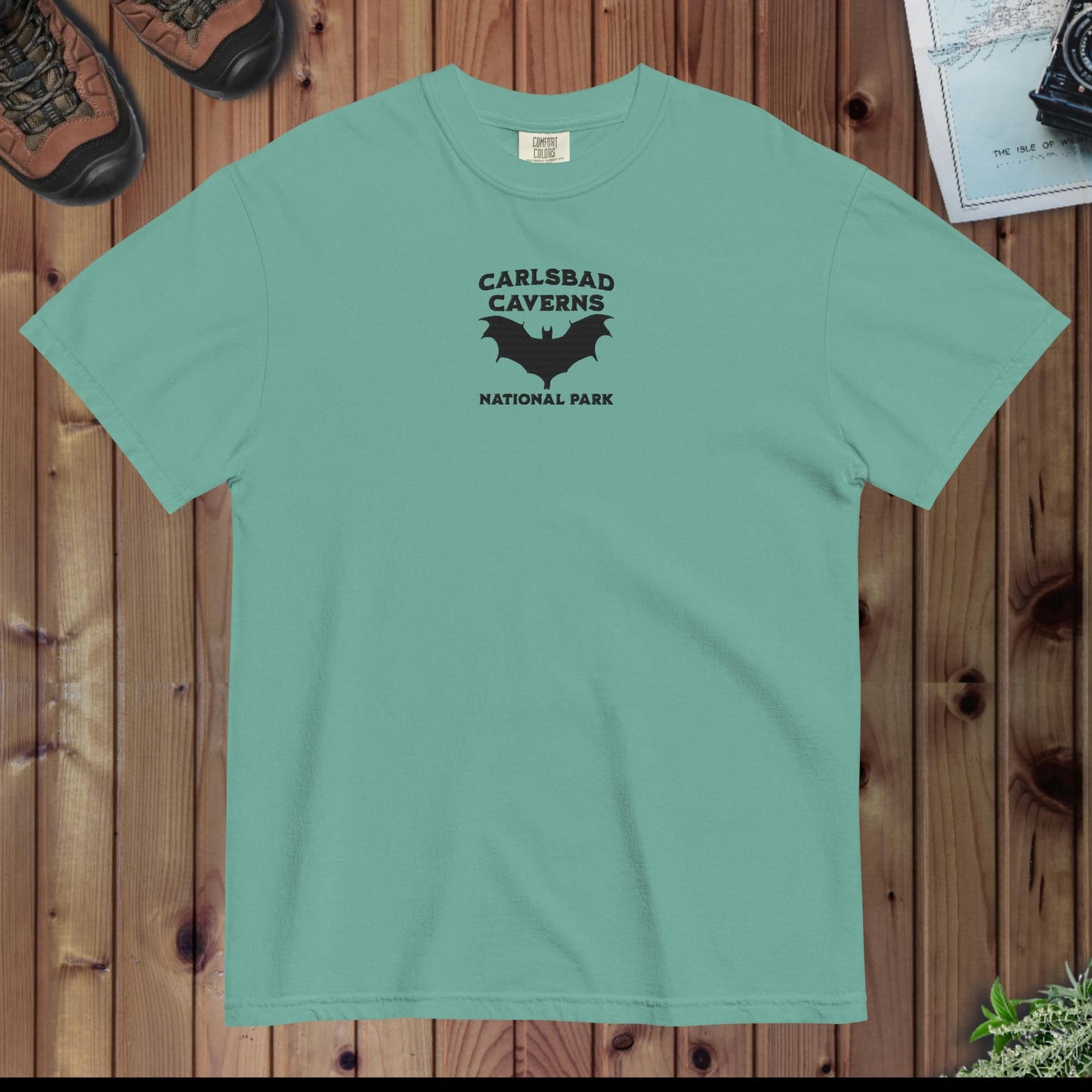 Carlsbad Caverns National Park Premium Embroidered T-shirt - Parks ApparelT-Shirt