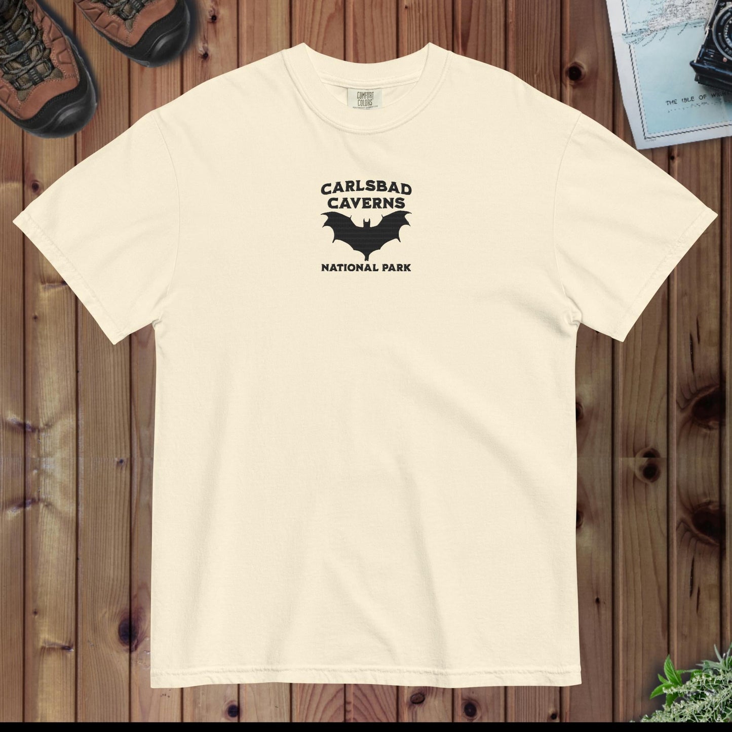 Carlsbad Caverns National Park Premium Embroidered T-shirt - Parks ApparelT-Shirt