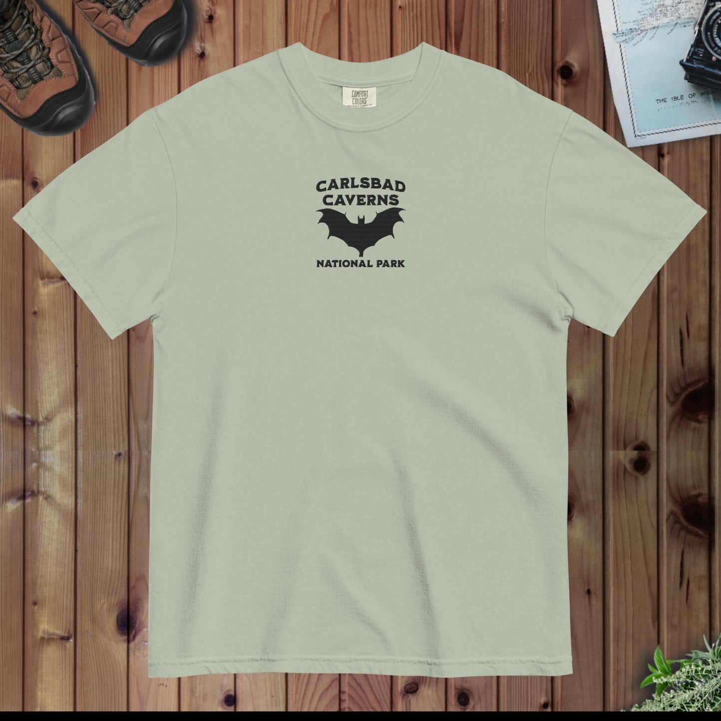 Carlsbad Caverns National Park Premium Embroidered T-shirt - Parks ApparelT-Shirt