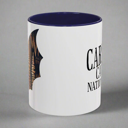 Carlsbad Caverns National Park bat colored coffee mug design detail or product variation