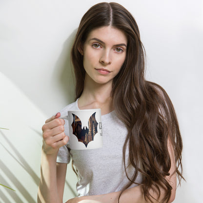Carlsbad Caverns Park bat mug alternate product angle