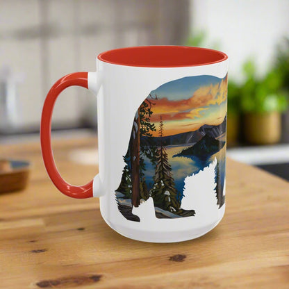 Crater Lake Bear Accent Mug - Parks ApparelMug