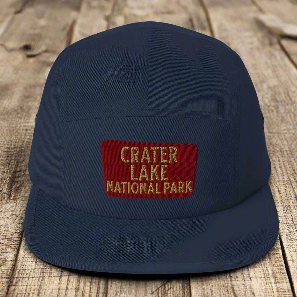 Crater Lake National Park 5-panel hat primary product view