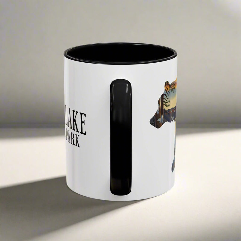 Crater Lake National Park bear colored coffee mug alternate product view