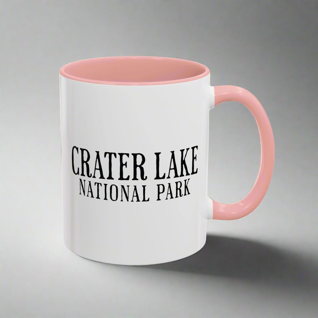 Crater Lake National Park bear colored coffee mug alternate product view