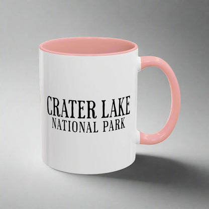 Crater Lake National Park bear colored coffee mug alternate product view