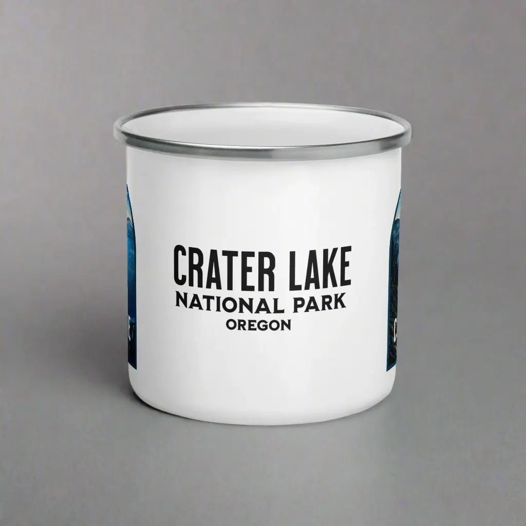 Crater Lake National Park Durable Enamel Camp Mug - Parks Apparel