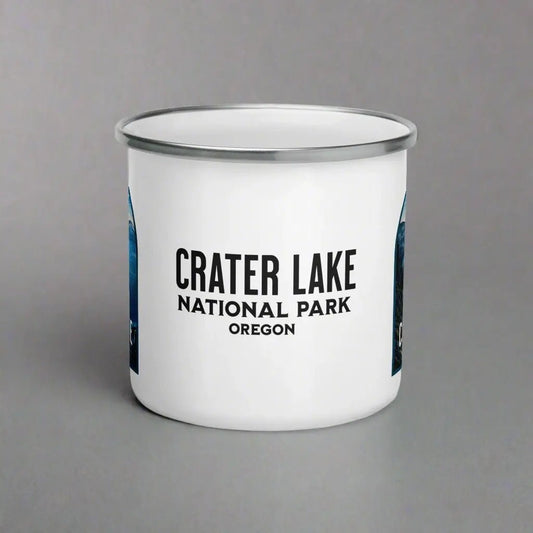 Crater Lake National Park Durable Enamel Camp Mug - Parks Apparel