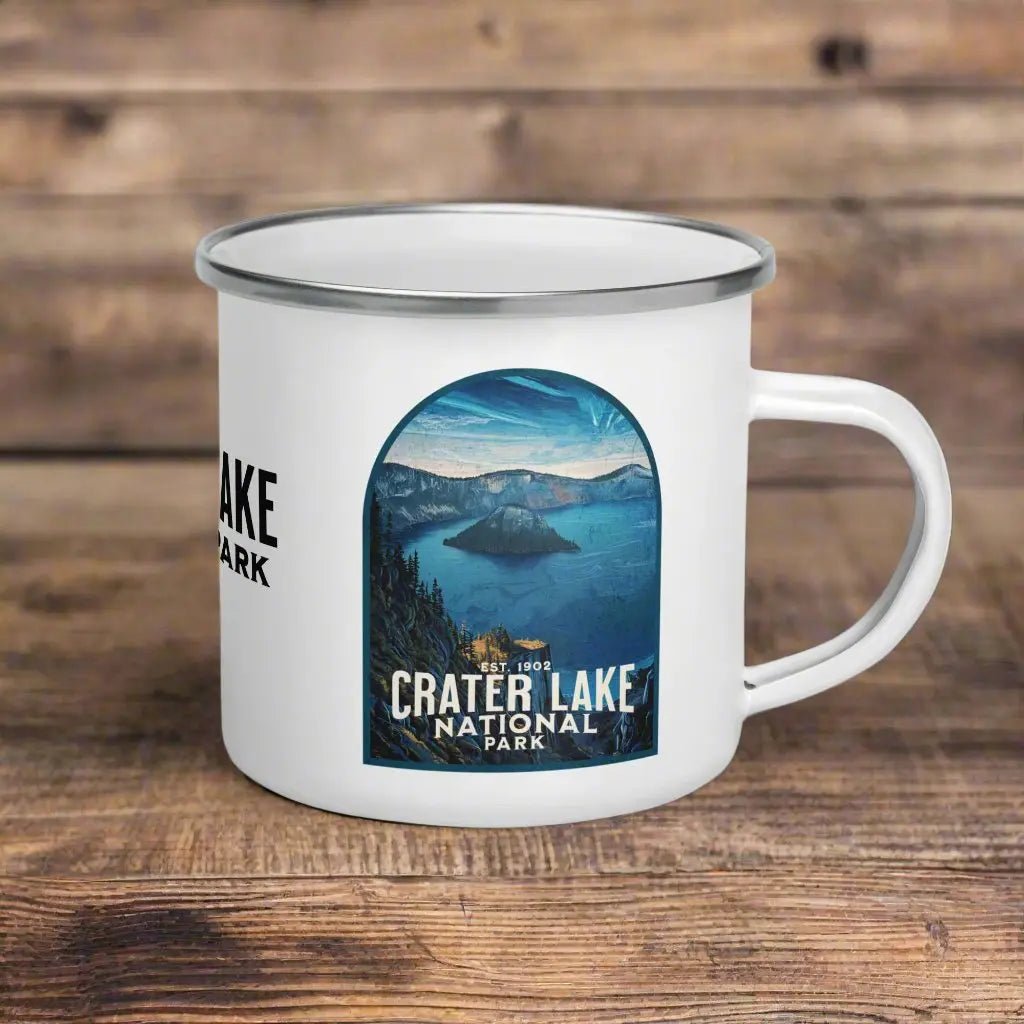 Crater Lake National Park Durable Enamel Camp Mug - Parks Apparel