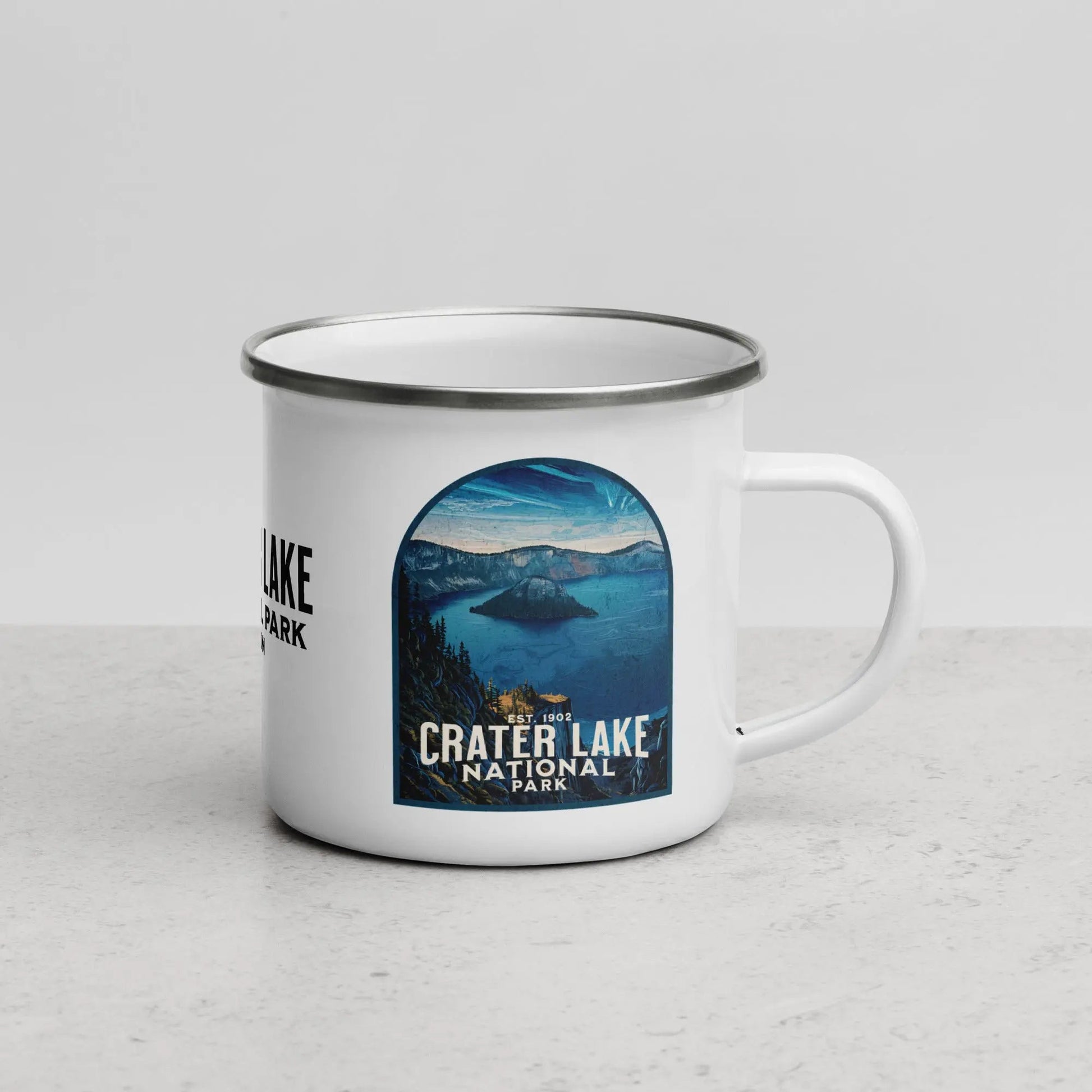 Crater Lake National Park Durable Enamel Camp Mug - Parks Apparel