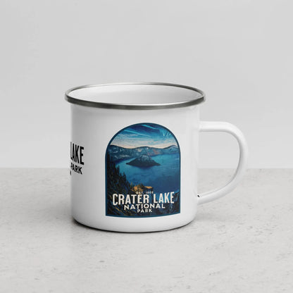 Crater Lake National Park Durable Enamel Camp Mug - Parks Apparel